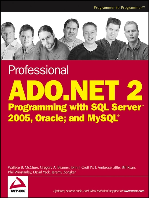 Title details for Professional ADO.NET 2 by Wallace B. McClure - Available